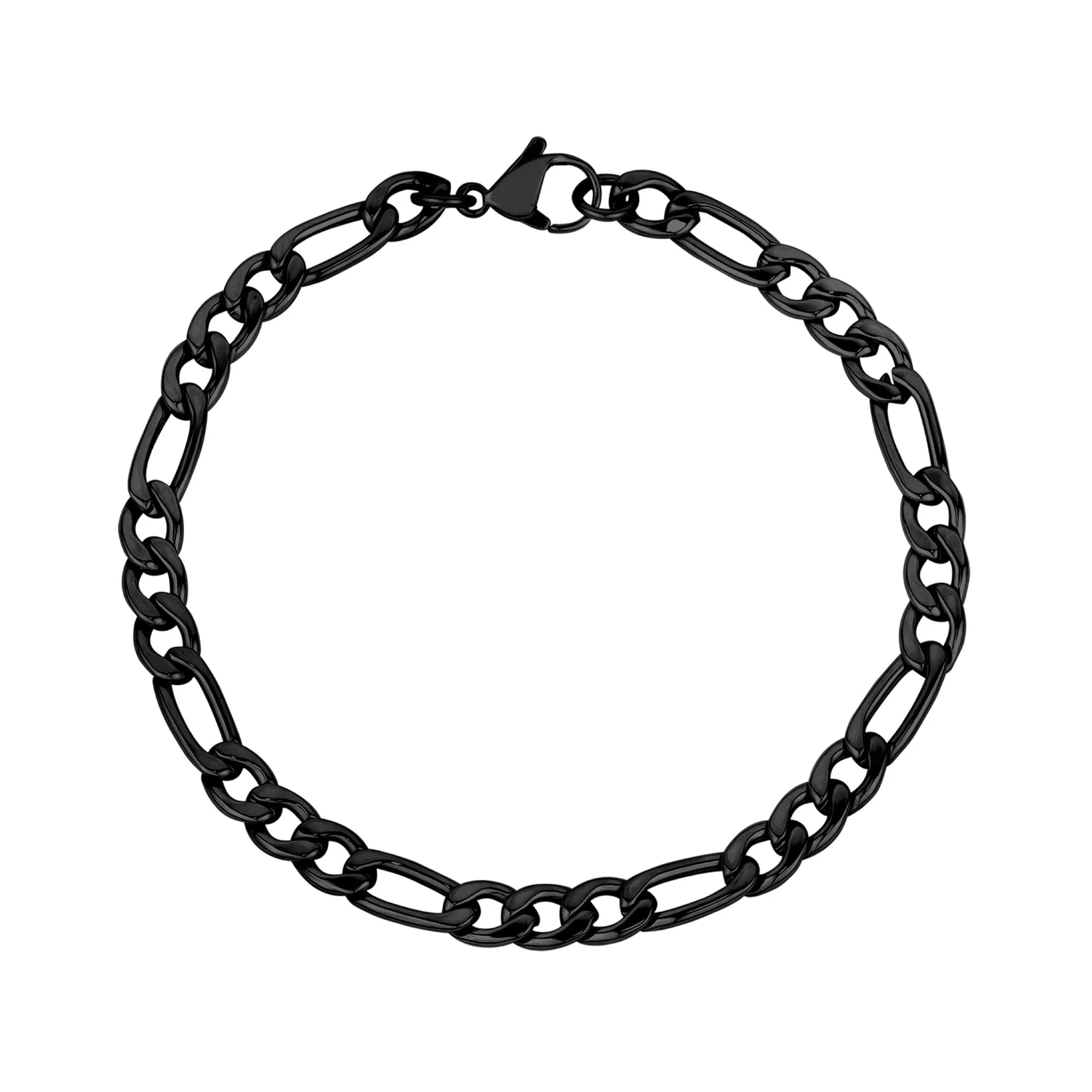 5mm Women's Figaro Link Bracelet