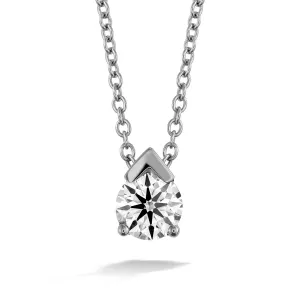 Aerial Solitaire Diamond Pendant