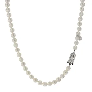 Akoya Cultured Pearl Choker Necklace