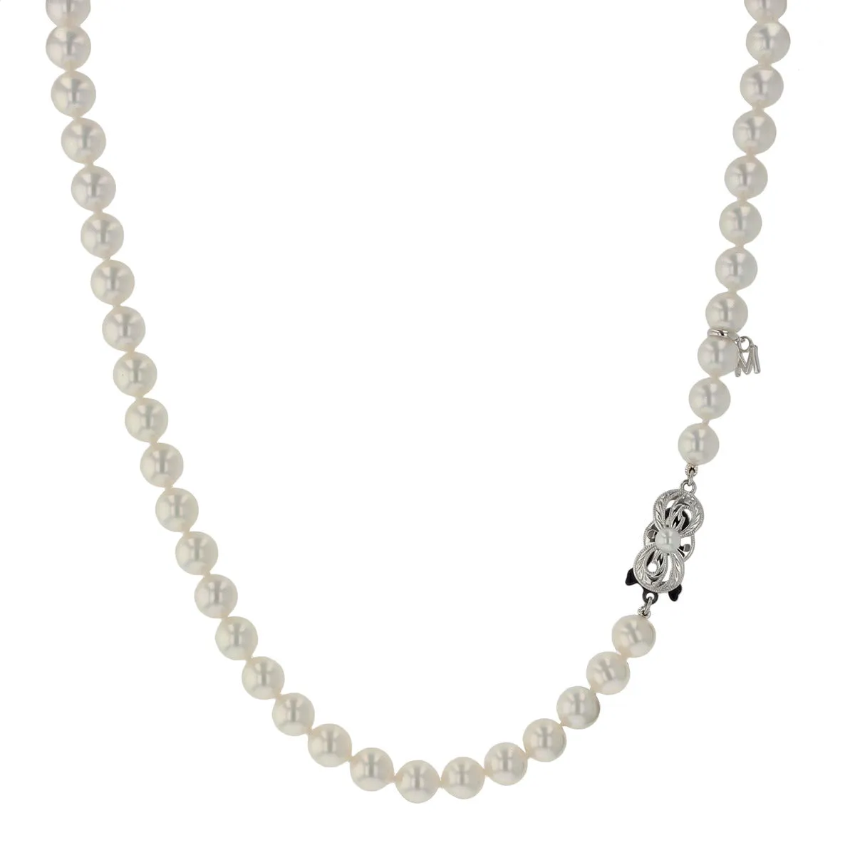 Akoya Cultured Pearl Choker Necklace