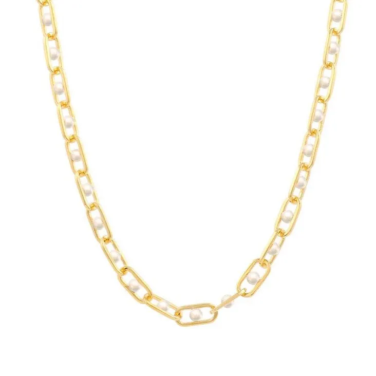 Allegory Major Pearl Chain Necklace