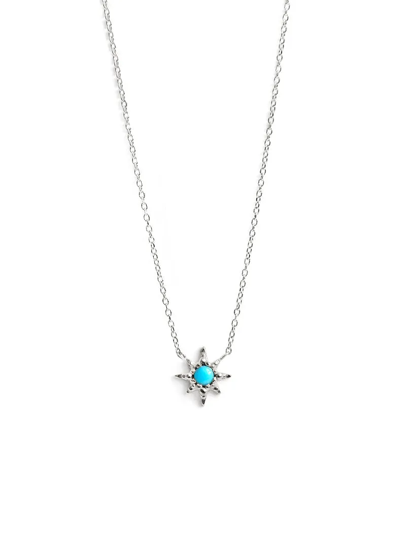 Aztec Micro Starburst Necklace