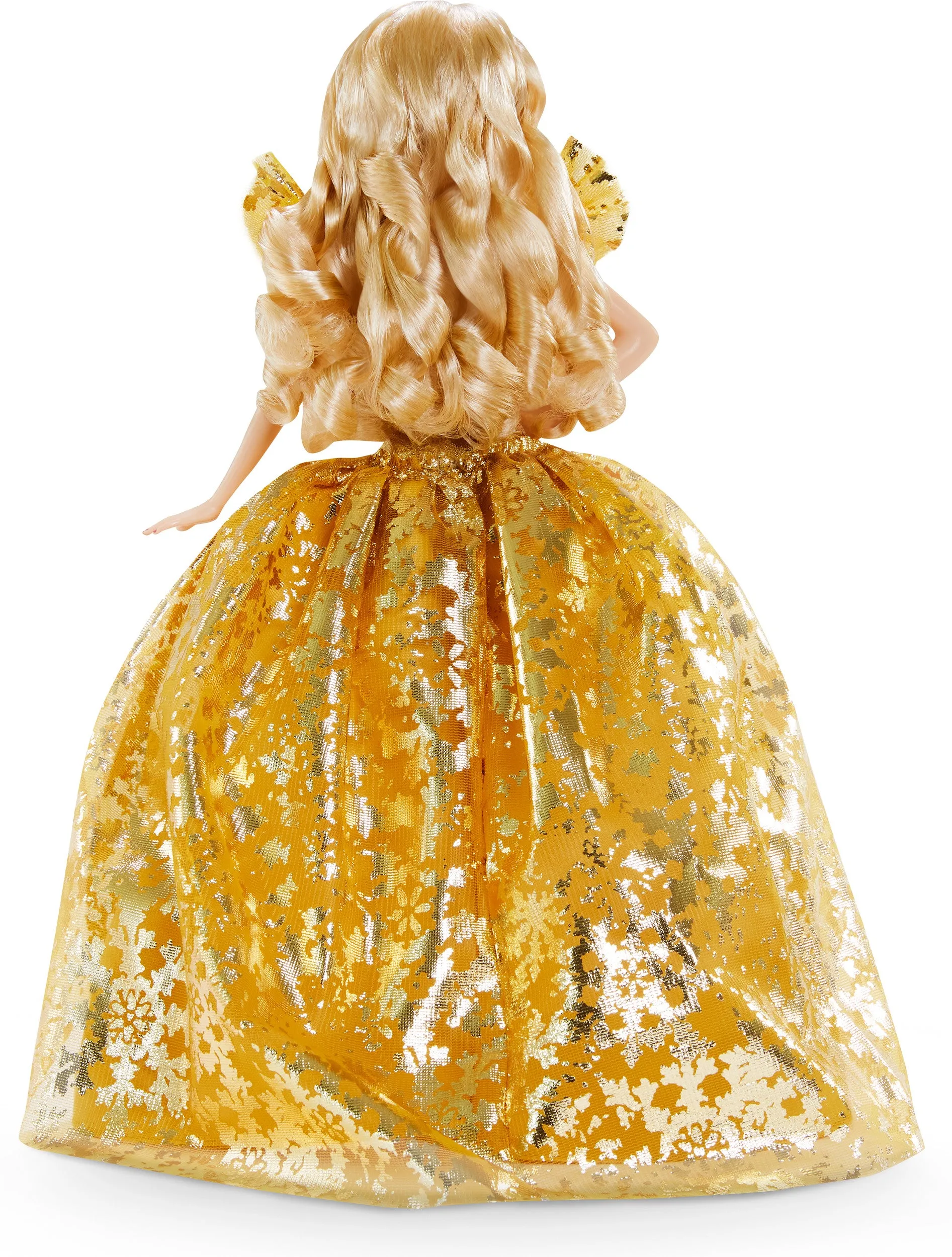 Barbie Signature 2020 Holiday Barbie Doll (12-inch Blonde Long Hair) in Golden Gown