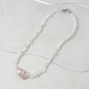 Baroque Pearl Gravel Necklace