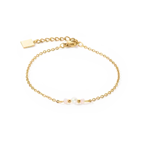 Bracelet Y Fairy Freshwater Pearl  gold