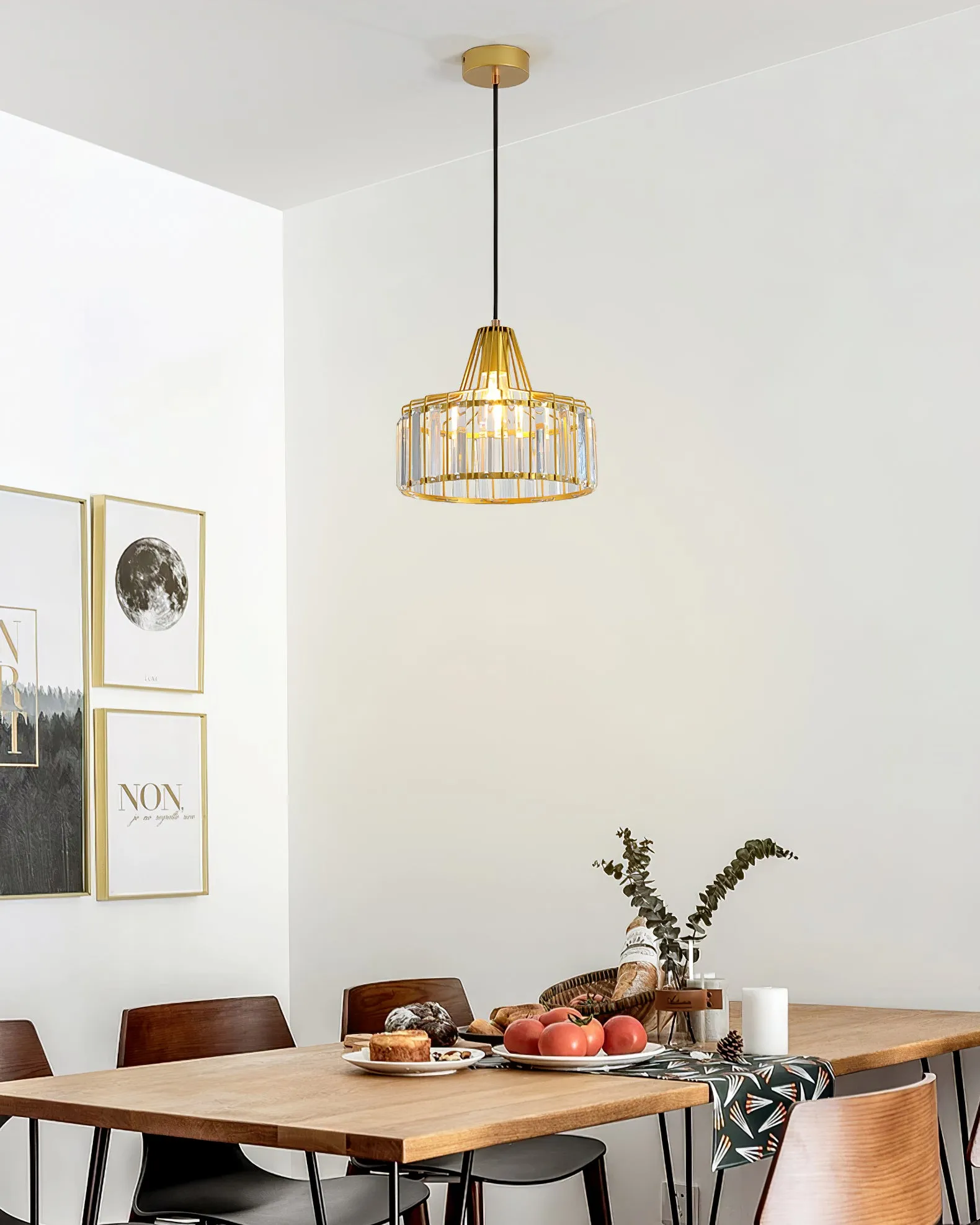 Bruckner Crystal Pendant Lamp