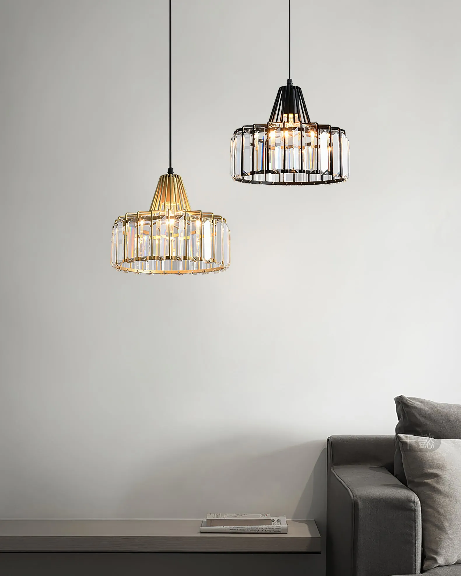 Bruckner Crystal Pendant Lamp