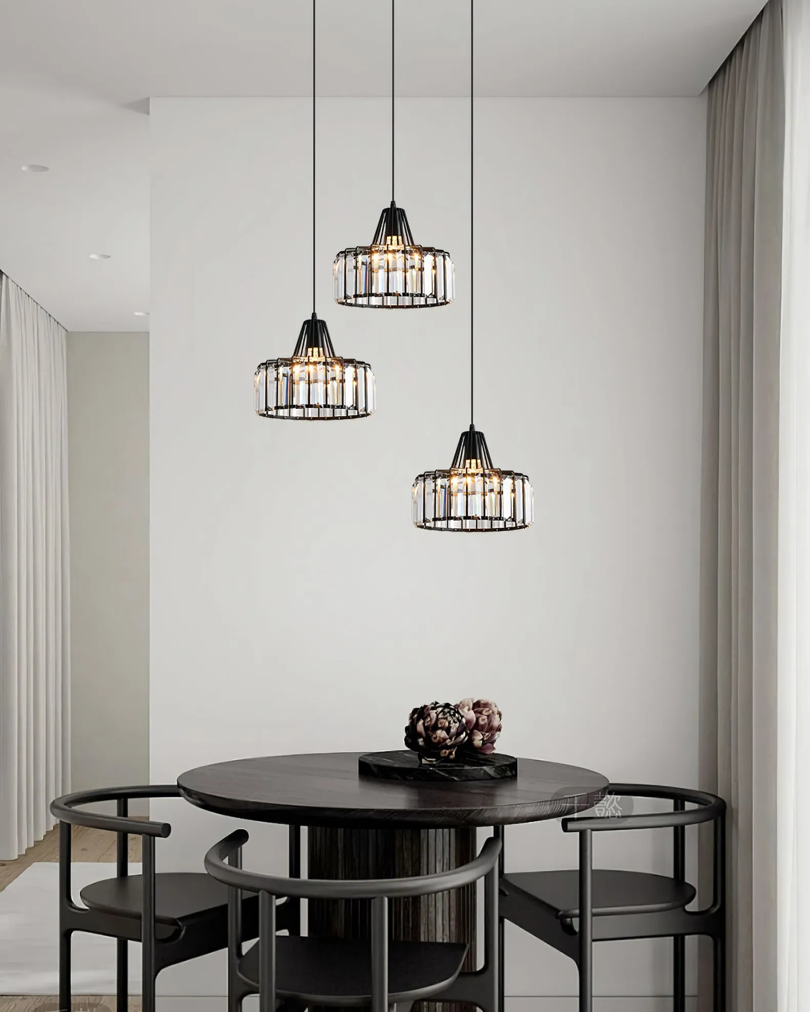 Bruckner Crystal Pendant Lamp