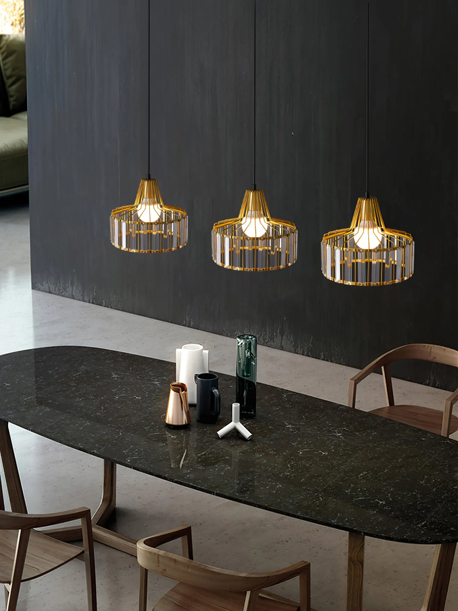 Bruckner Crystal Pendant Lamp