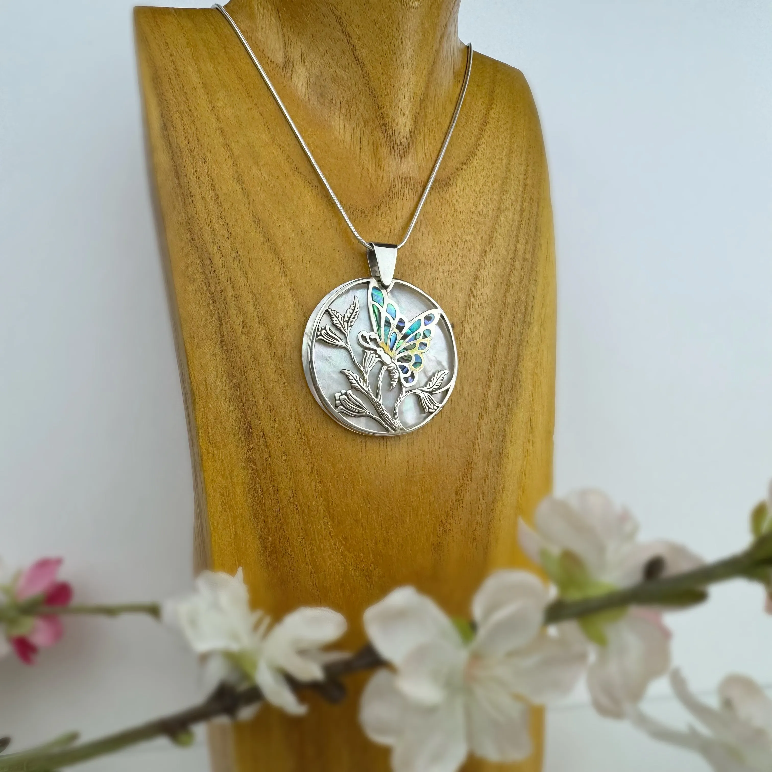 Butterfly Moon Pendant - VP343