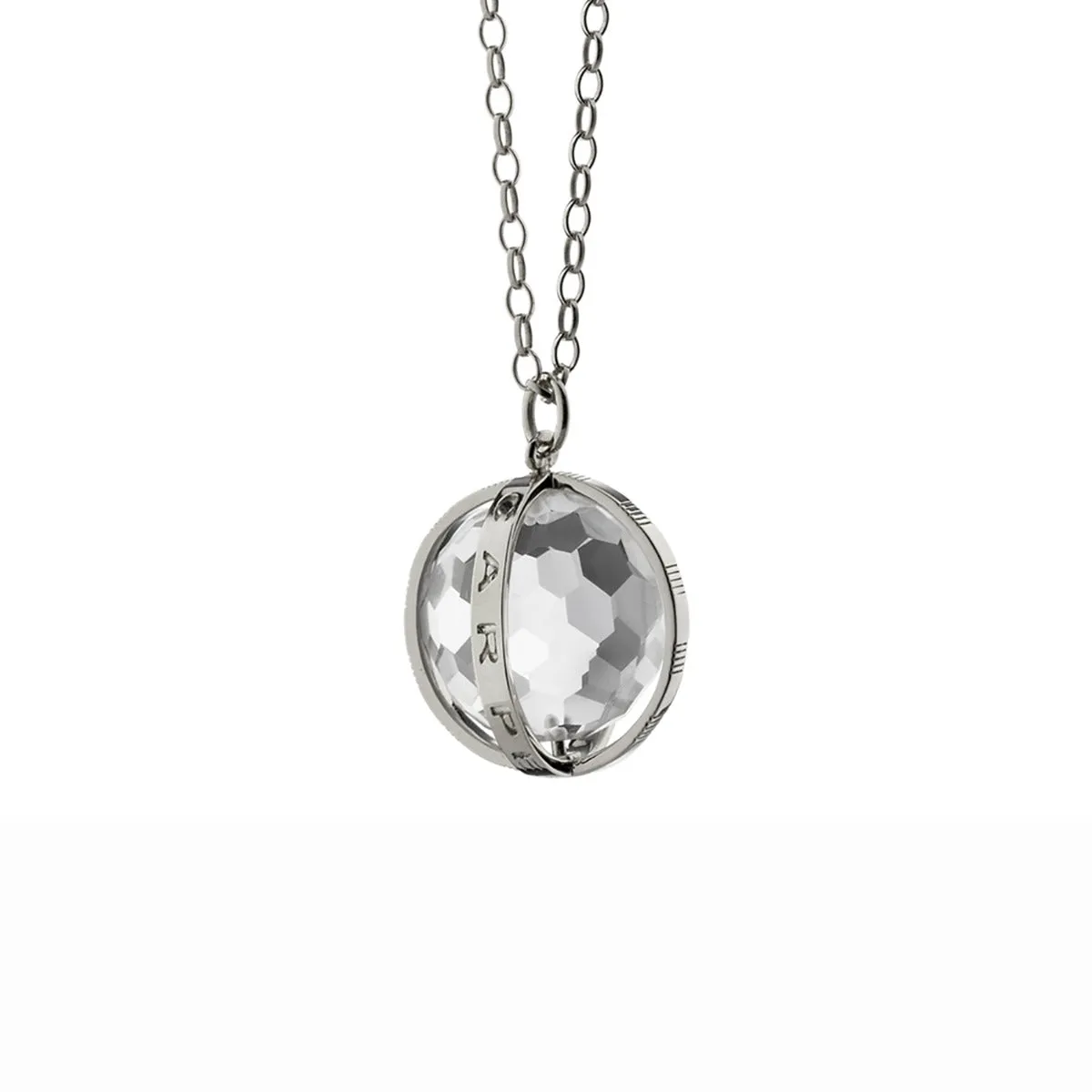 Carpe Diem Necklace in Silver