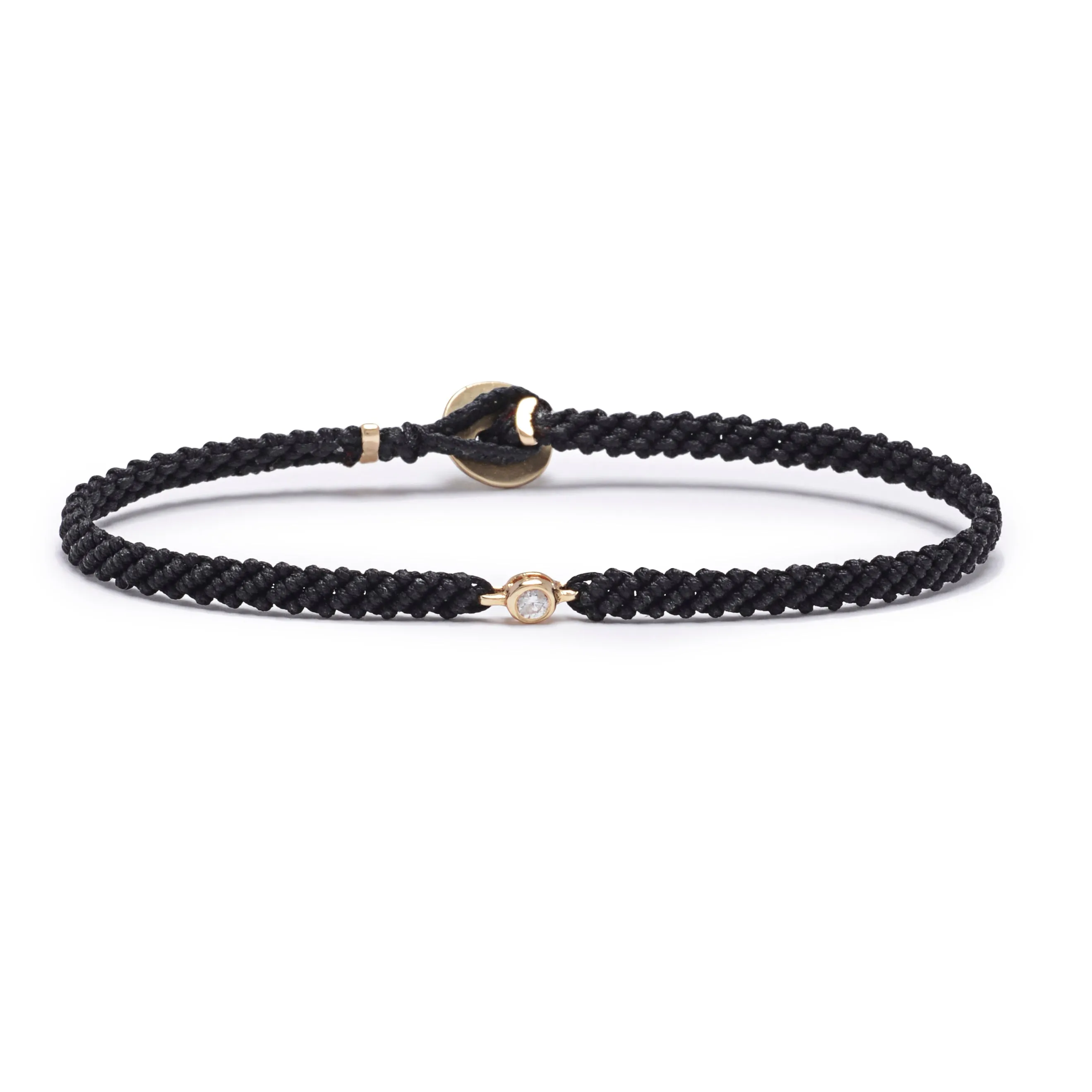 Classic Diamond Bracelet in Black