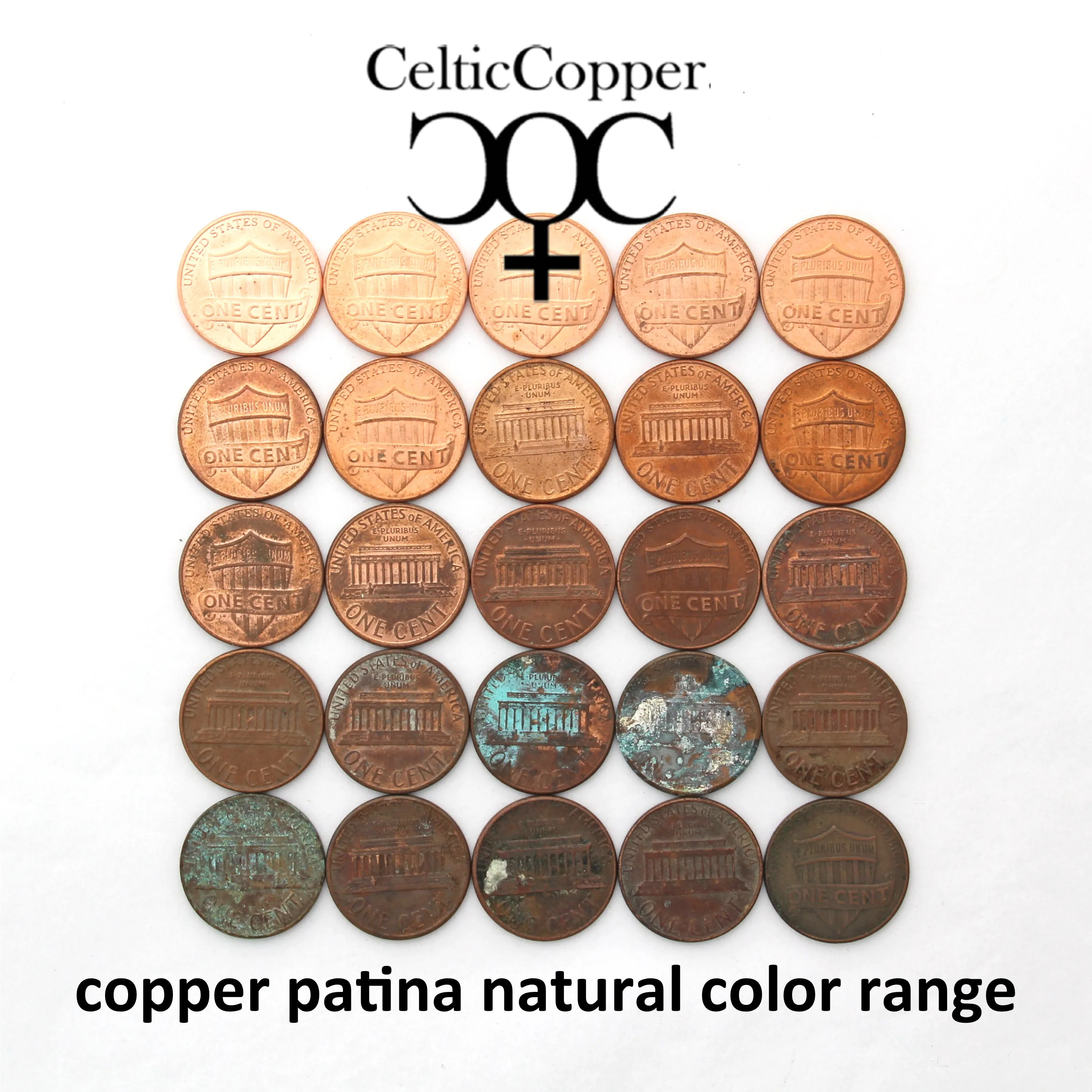 Copper Earring Studs US Penny Tiny 10mm One Cent Coin Replica American Copper Penny Earring Studs