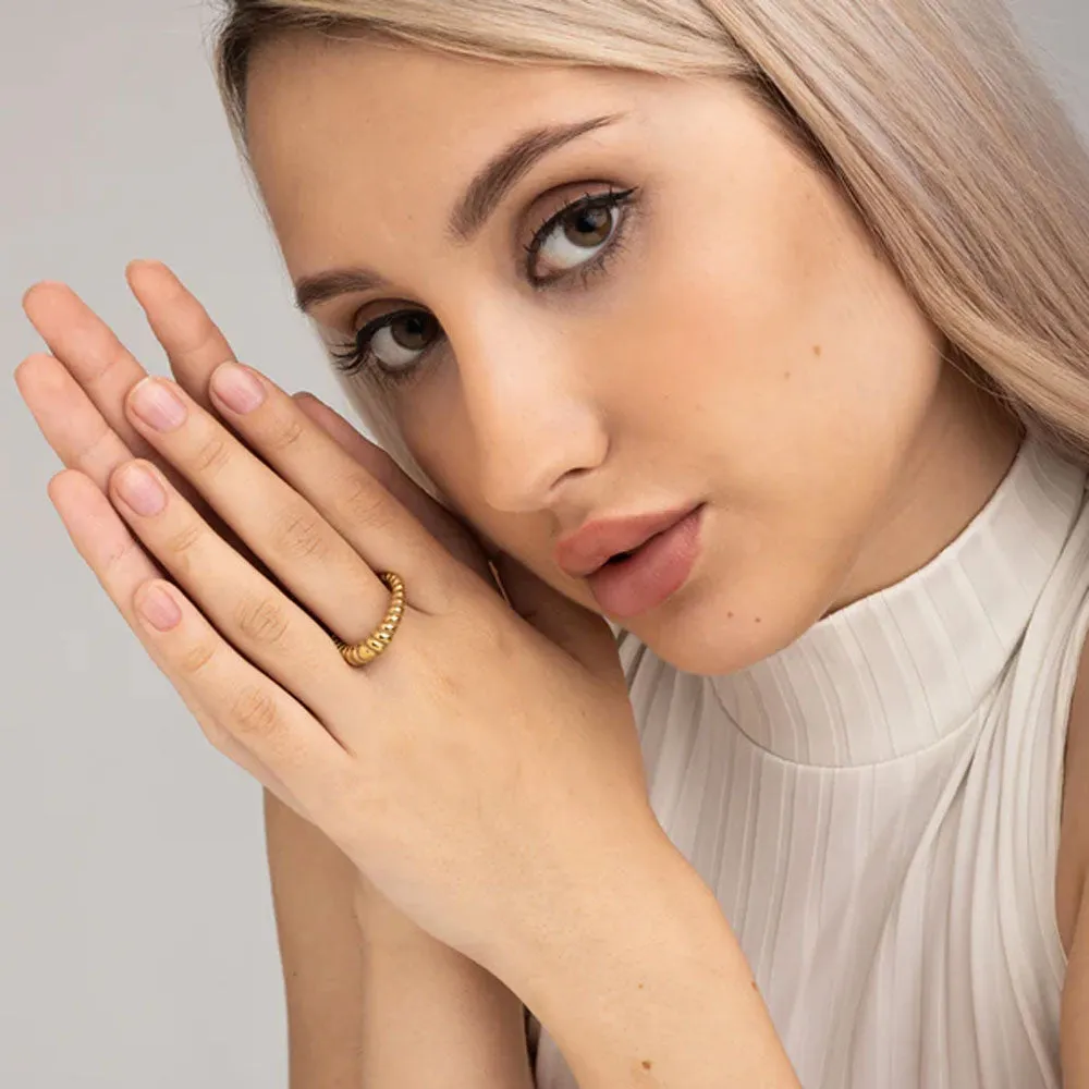 Croissant Signet Ring