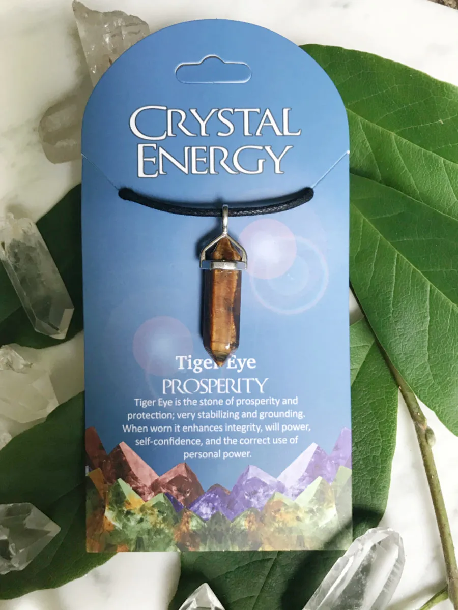 Crystal Energy Gemstone Pendants