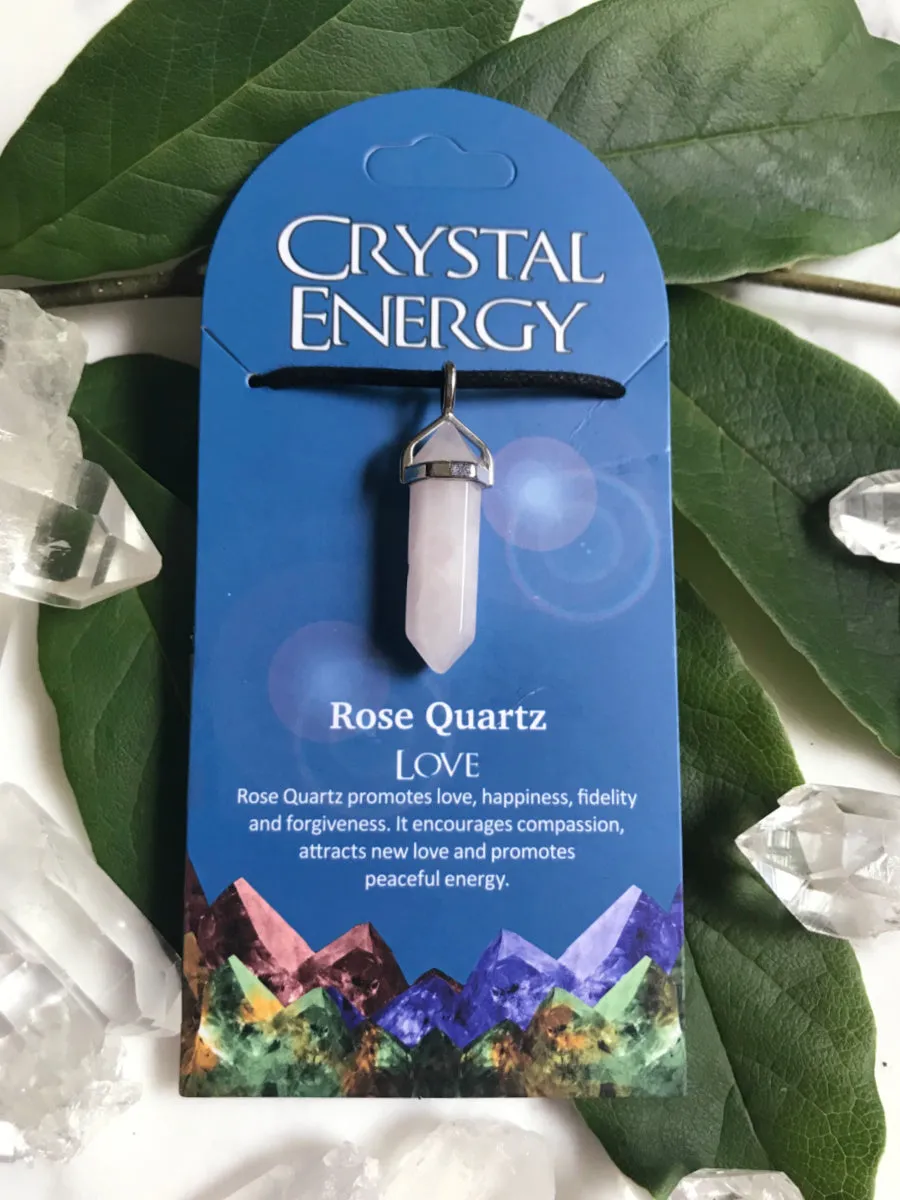 Crystal Energy Gemstone Pendants