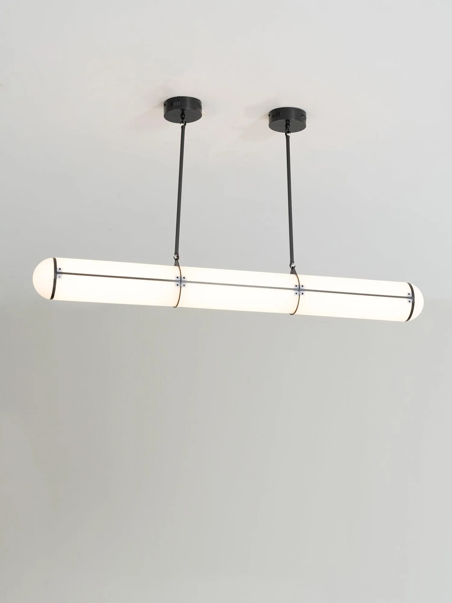 Cylindrical Endless Pendant Light