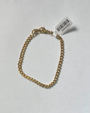 Eliot Curb Chain Bracelet 18k Gold