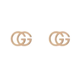 GC GG Running 18ct Rose Gold Stud Earrings