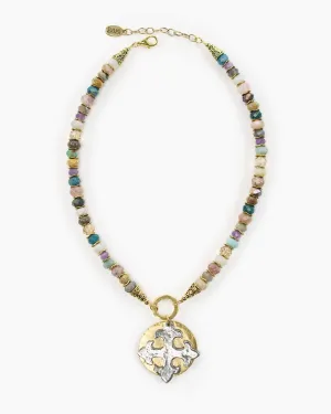 Ginsburg Multi Colored Gemstone Necklace