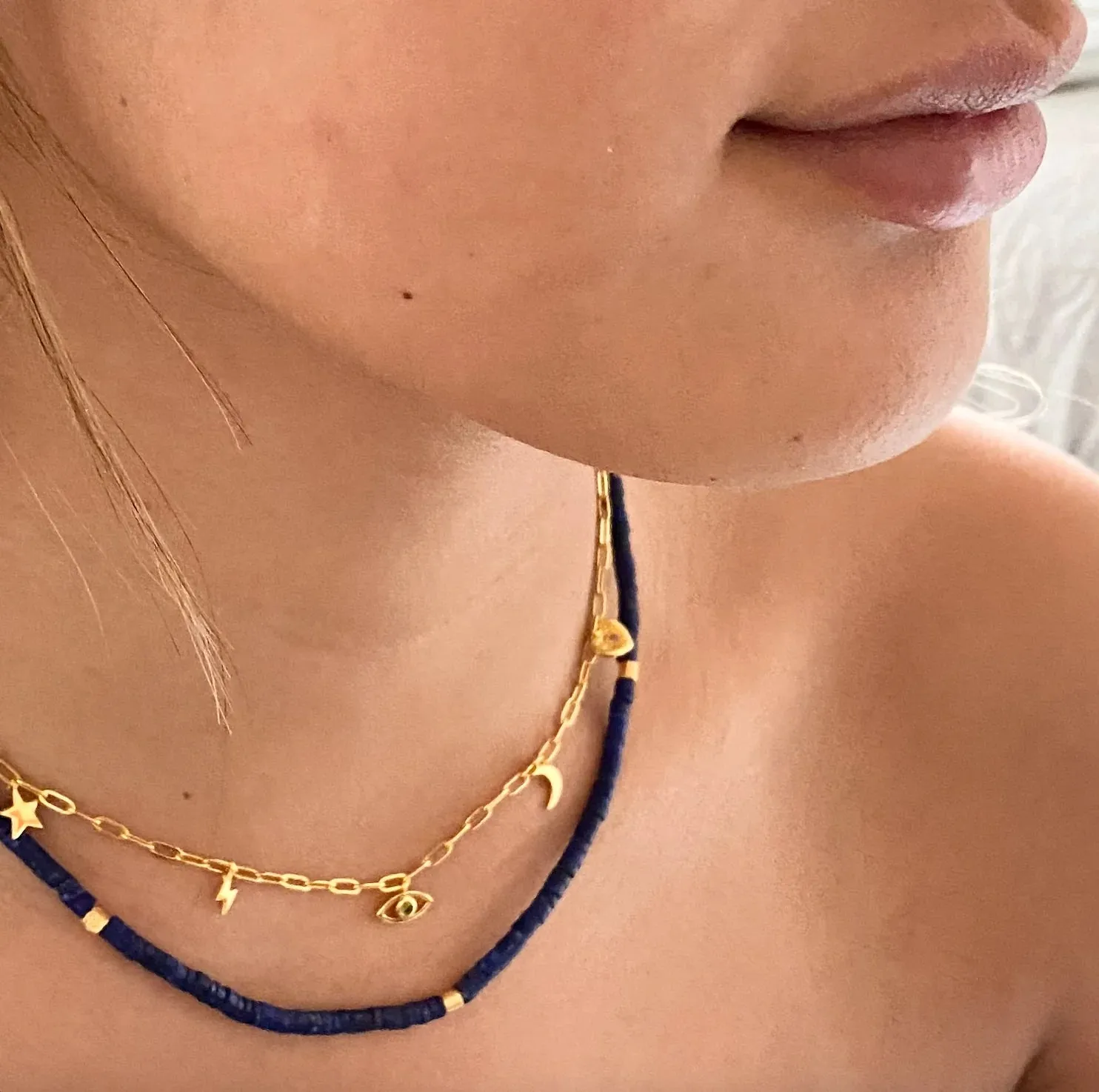 Gold Sister Astro Travel Gold Necklace