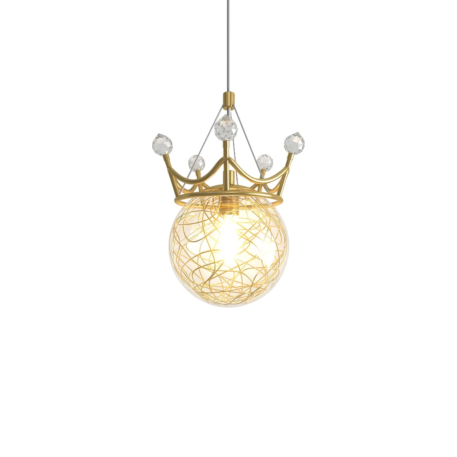 Gypsophila Crown Pendant Lamp