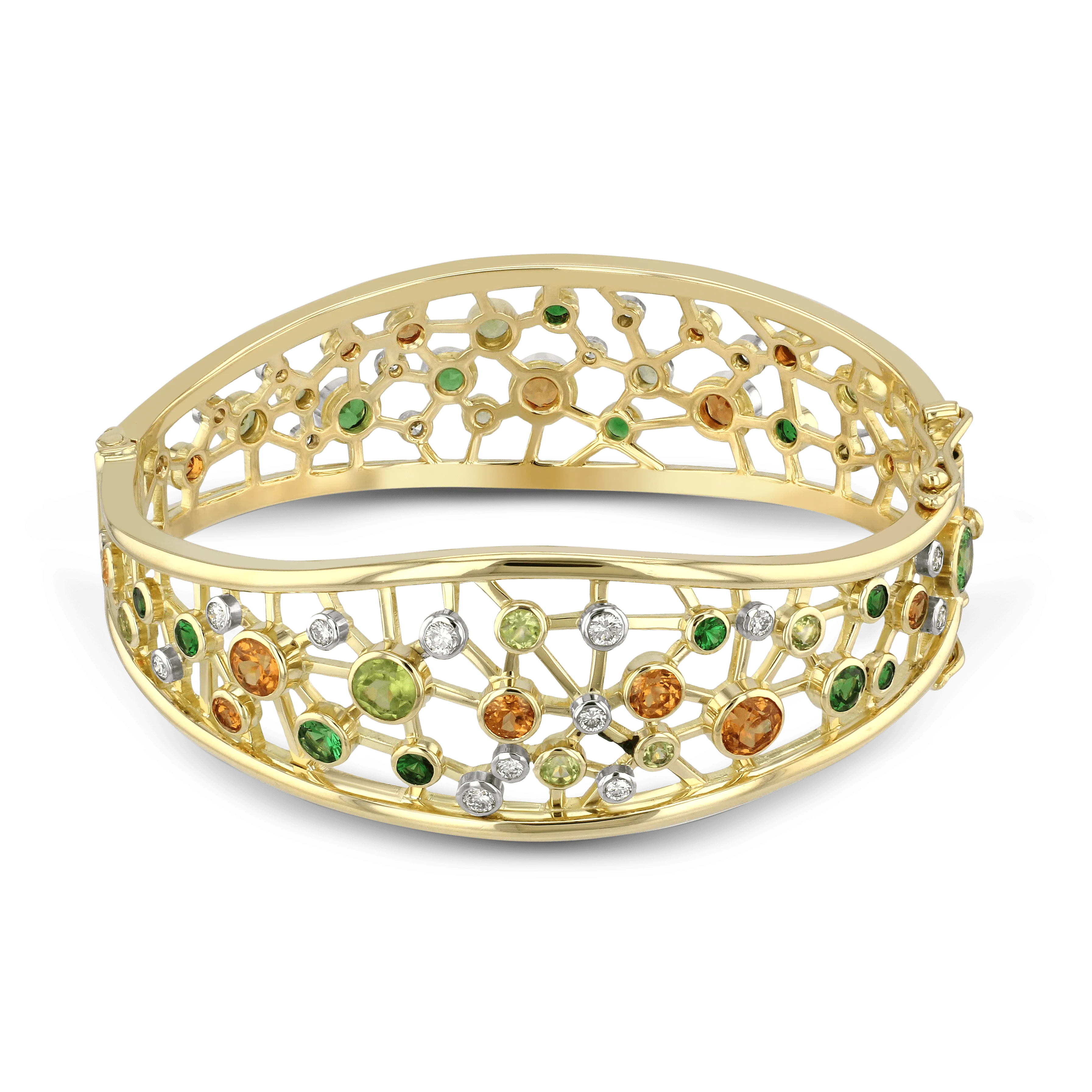 Honeycomb Bangle