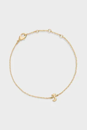 J - Letter Bracelet