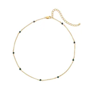 Jac Jossa Revive Malachite Becklace