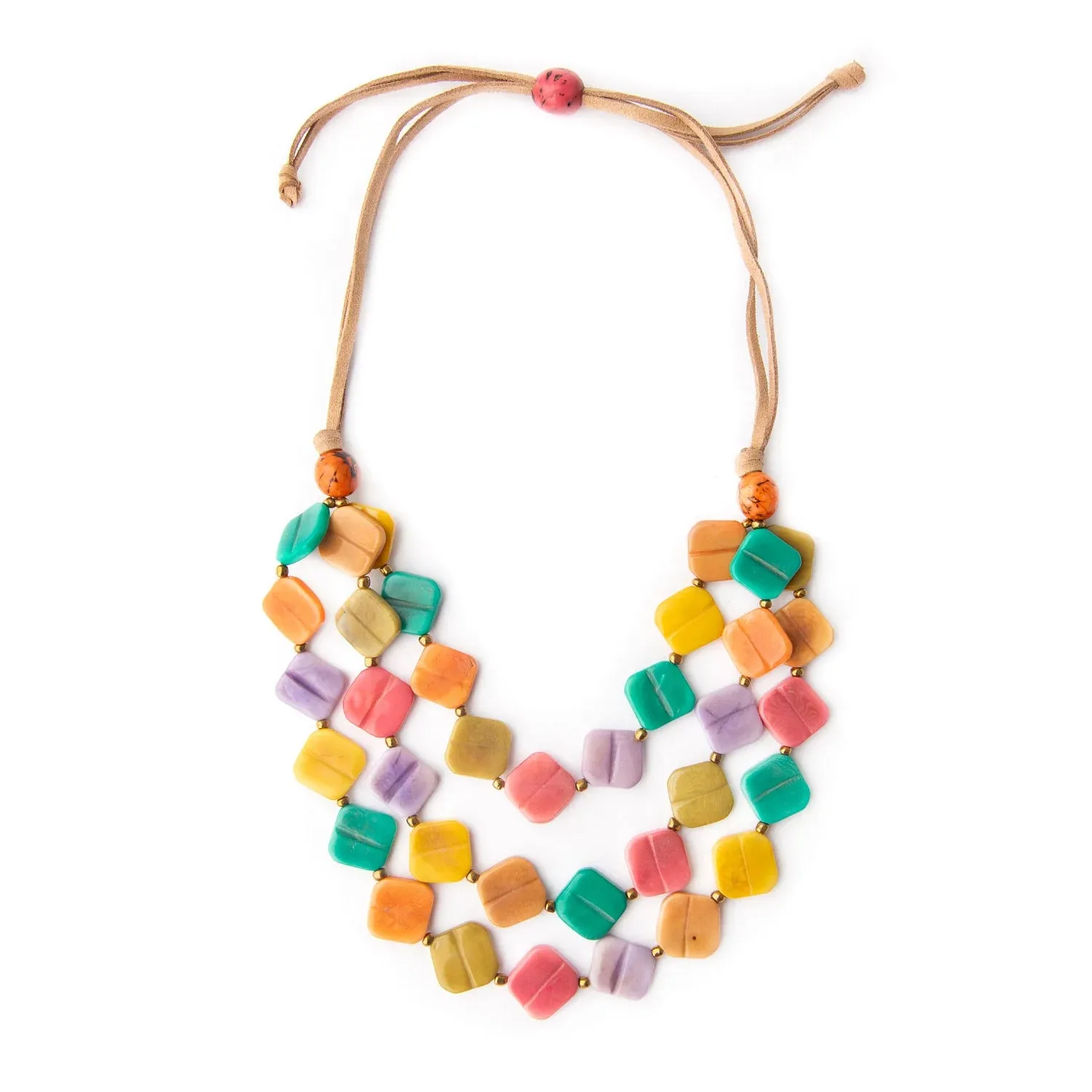 Joan Necklace - Multi Pastel