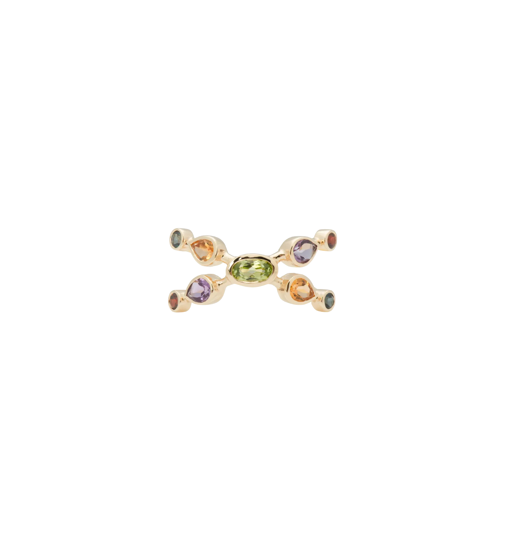 Kaleidoscope X Ring 14K