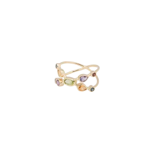 Kaleidoscope X Ring 14K