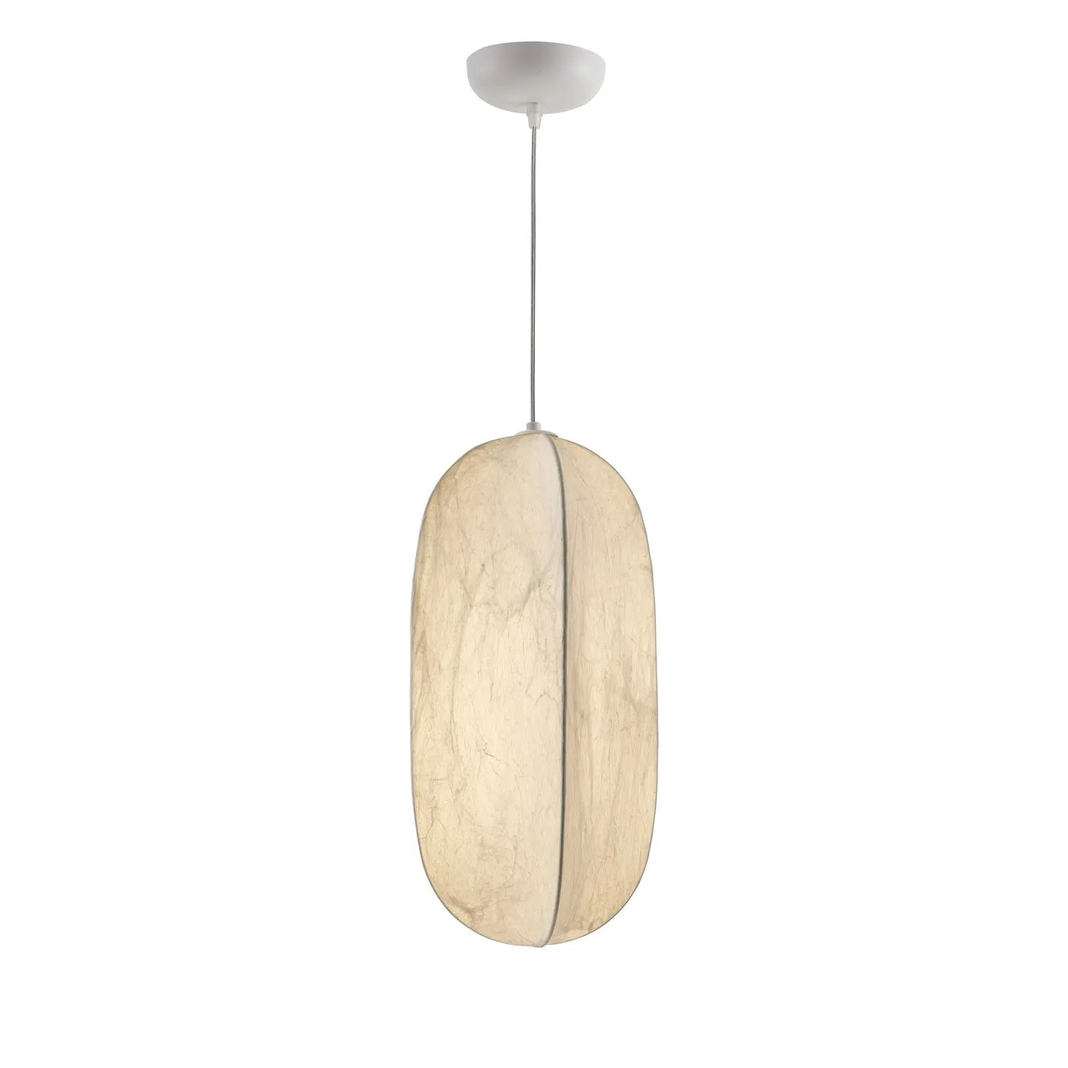 Lilian Silk Sphere Pendant Lamp