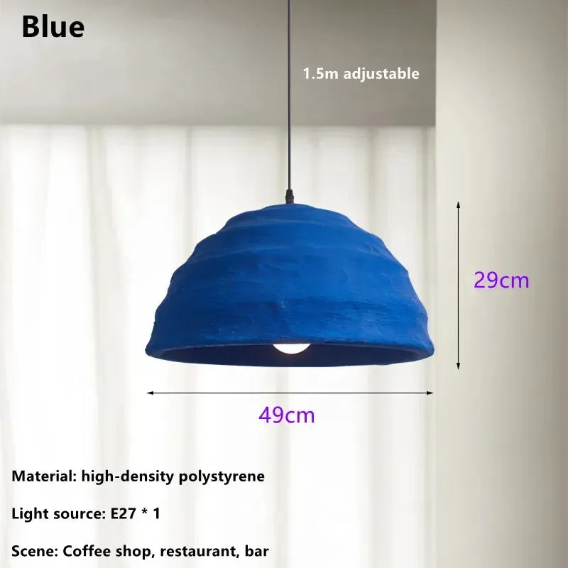 Mansion Wabi Sabi Blue Pendant Light for Bar & Bedroom