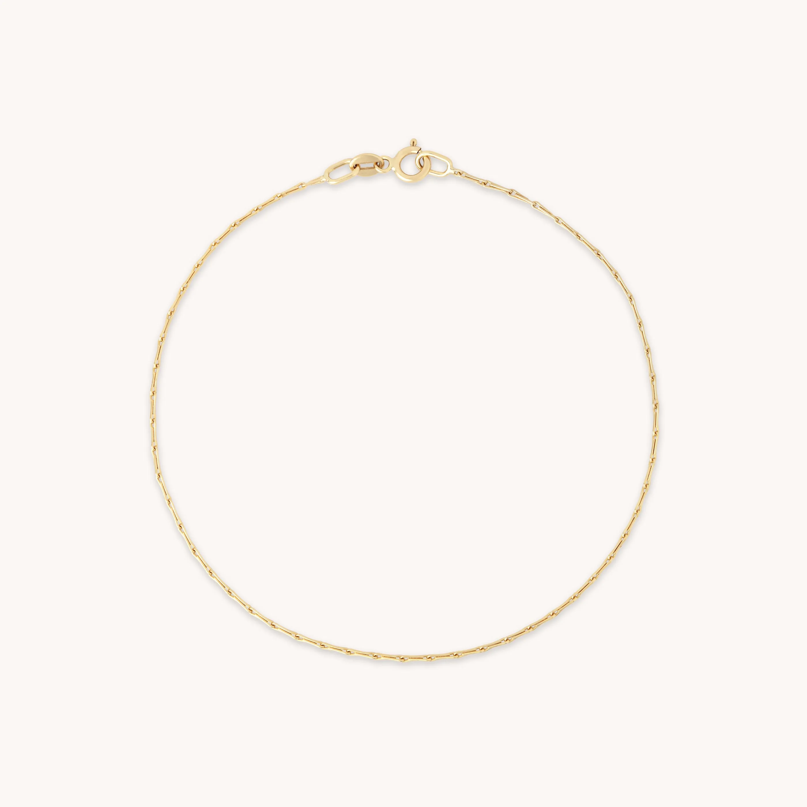 Marylebone Chain Bracelet in Solid Gold