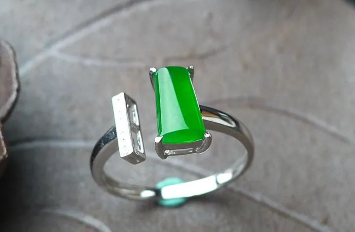 Natural Jade Ring Jadeite Ring TP20