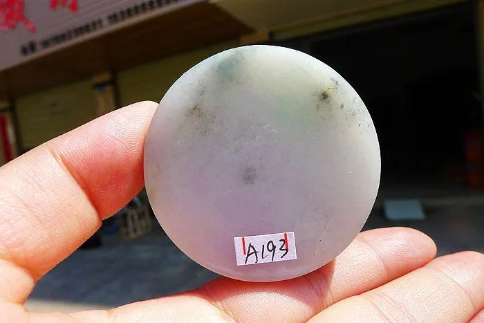 Natural Jade Rough Jadeite Raw (103g,4.8X1.65cm)