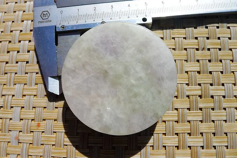 Natural Jade Rough Jadeite Raw (148g,5.4X5.4X1.9cm)