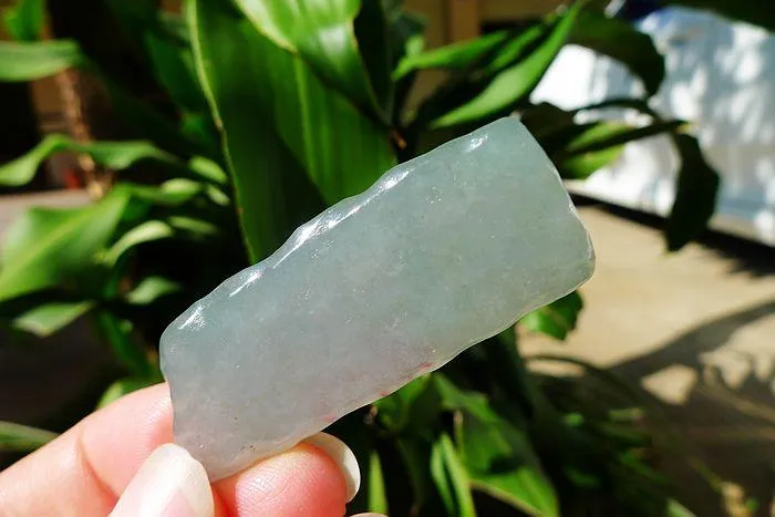 Natural Jade Rough Jadeite Raw (15g,5.3X2X0.55cm)