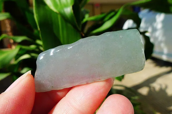 Natural Jade Rough Jadeite Raw (15g,5.3X2X0.55cm)