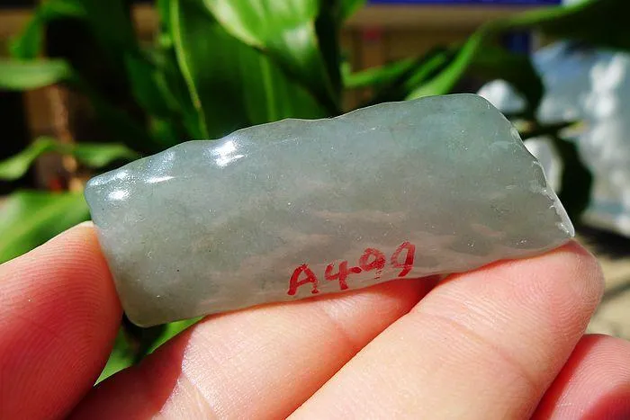 Natural Jade Rough Jadeite Raw (15g,5.3X2X0.55cm)