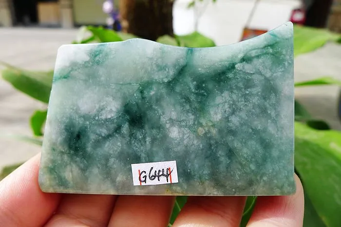 Natural Jade Rough Jadeite Raw (162g,7.1X4.4X1.65cm)