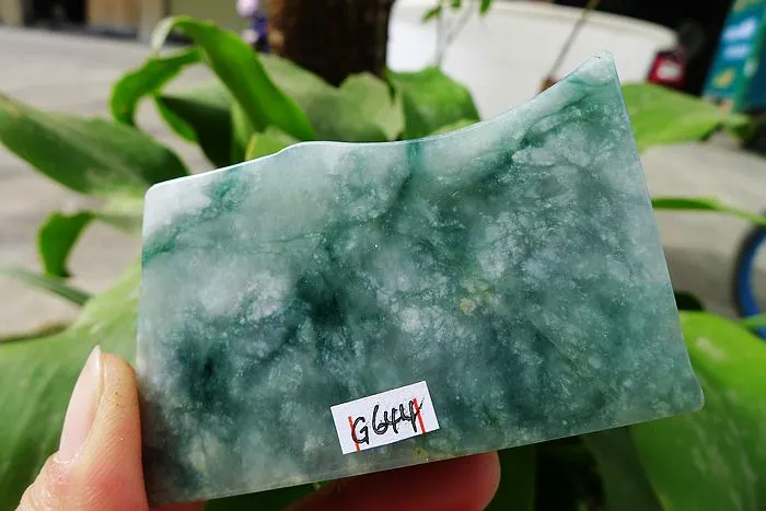 Natural Jade Rough Jadeite Raw (162g,7.1X4.4X1.65cm)