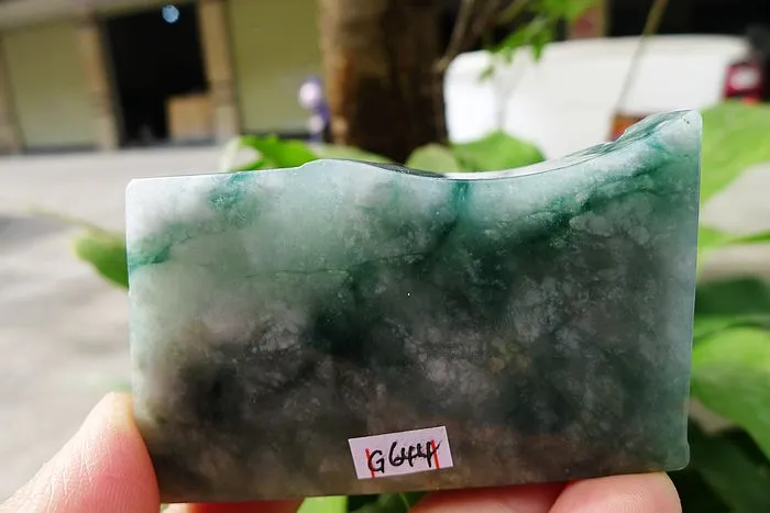 Natural Jade Rough Jadeite Raw (162g,7.1X4.4X1.65cm)