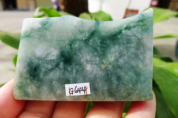 Natural Jade Rough Jadeite Raw (162g,7.1X4.4X1.65cm)