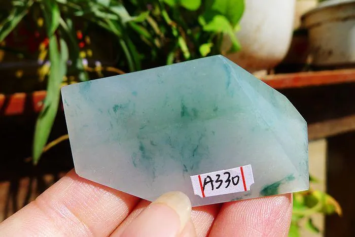 Natural Jade Rough Jadeite Raw (27g,5X2.9X1.2cm)