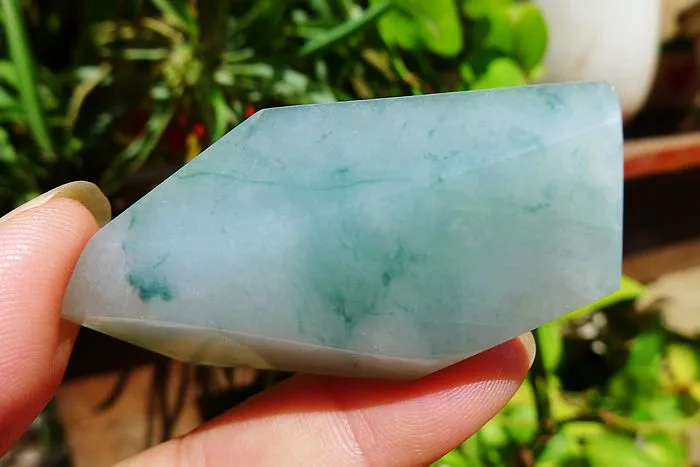 Natural Jade Rough Jadeite Raw (27g,5X2.9X1.2cm)