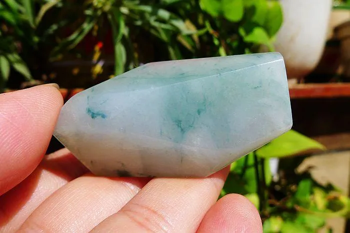 Natural Jade Rough Jadeite Raw (27g,5X2.9X1.2cm)