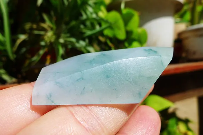 Natural Jade Rough Jadeite Raw (27g,5X2.9X1.2cm)