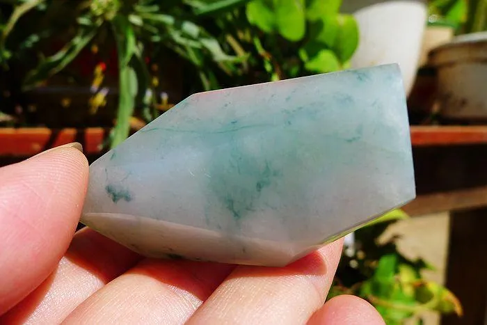 Natural Jade Rough Jadeite Raw (27g,5X2.9X1.2cm)